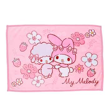 サンリオ　マイメロディ　ファッションケット Amazon｜[丸眞] ひざ掛け ブロッサムカラー 07マイメロディ 約